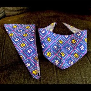 2 brand new handmade dog scarves